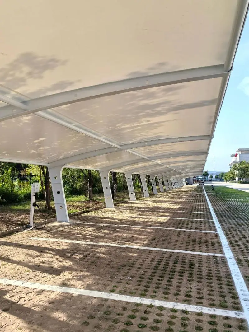 贵州碧江膜结构车棚多少钱一平方？本地源头厂家报价说明